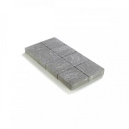 Kassei in-Line getrommeld 20x20x6 Grijs