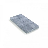 Kassei in-Line getrommeld 20x20x6 Arduinblauw