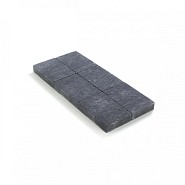 Kassei in-Line getrommeld 20x30x6 Zwart