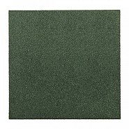 Rubber tegel 50x50x2.5 cm Groen