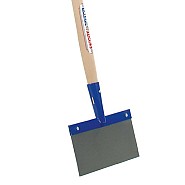 Betonschraper - Gehard staal - 15 cm - Essenhouten steel - 130 cm