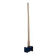 Tuinhamer - Vierkant - IJzer - Essenhouten steel - 90 cm