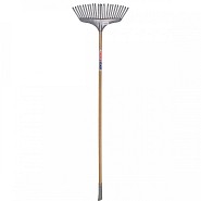 Bladhark - Kunststof - Essenhouten steel - 120 cm