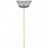 Bladhark kunststof - Essenhouten steel - 160 cm