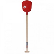 Schepbats - Maat 0 - Gehard staal - Essenhouten steel - 100 cm