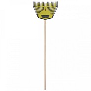 Bladhark - Bladvork - 2-in-1 - Essenhouten steel - 160 cm - Met handbladvork