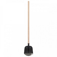 Schepbats - Maat 2 - Gehard staal - Essenhouten steel - 130 cm