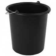 Emmer 10 liter zwart