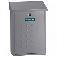 Brievenbus zilvergrijs premium