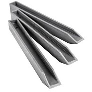 Ecopic paaltjes - Voor ecolat - H-profiel - 38 cm - 10 stuks