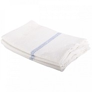 Dweil katoen 50x80cm wit 3 stuks