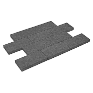 PL Vietnam Black 20x40x5 cm (riven)