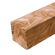Douglas ruwe paal 15x15 cm