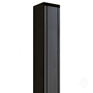 Aluminium schuttingpaal 9x9 cm antraciet