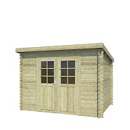 Blokhut Nadia 275x175 Olijfgroen Geïmpregneerd