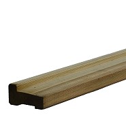 Fundamentbalk geïmpregneerd