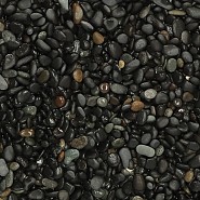 Beach Pebbles Black 8-16 mm (bb 1000 kg)