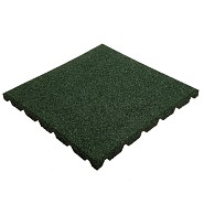 Groene rubbertegels 100x100 cm