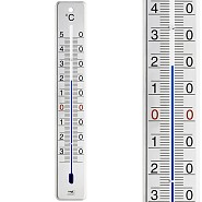 Thermometer bin/bui           RVS glanzend 28 cm