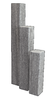 Palisade Black Juparana G304B 100x12x12 cm