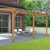Houten veranda's
