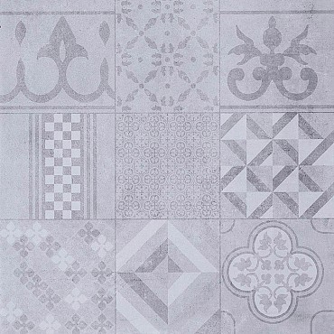Keramische tuintegel GeoCeramica® 60x60x4 cm Mosaik Grey