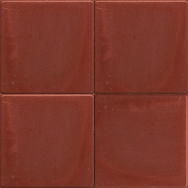 Betontegel 30x30x4,5 cm rood groot facet HK