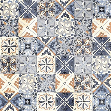 Keramische tegel 60x60x1 DueDecora Multicolor