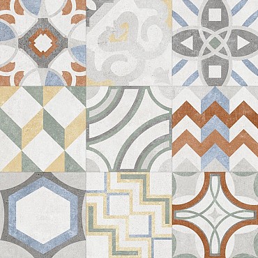 Keramische tegel Keramiek 60x60x1 Porto Mix