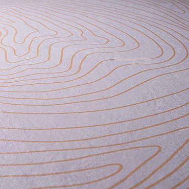 Keramische tegel TD Decor ø120 cm x 2 cm - Model C - Dunes