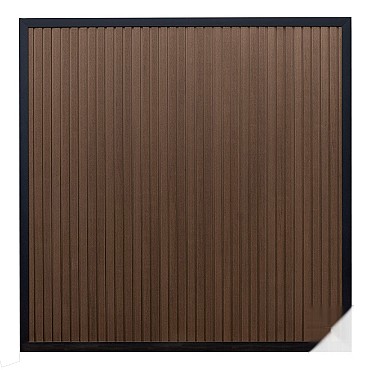 Composietscherm LineaFence Ipé - 180x180 cm