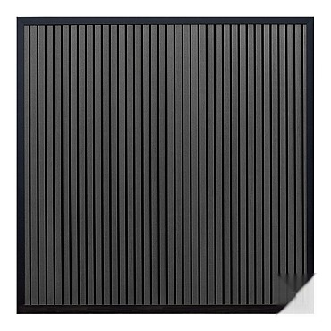 Composietschutting LineaFence Antraciet - 180x180 cm