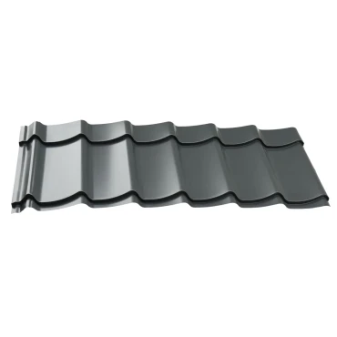 Dakpanplaten t.b.v. Douglasvision kapschuur Comfort 600x320 cm, (23 m²), antraciet