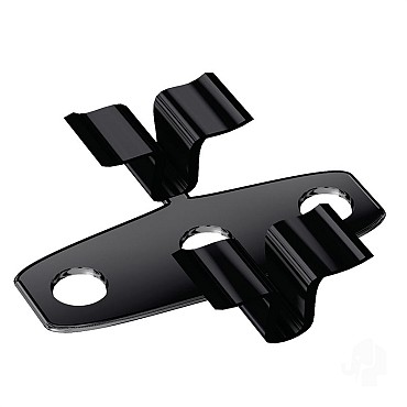 RVS clip 500 stuks in zak  (tbv DuoWood decking) incl. schroeven [zwart] bc