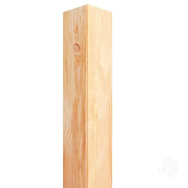 Douglas PEFC paal gezaagd zonder punt 100x100mm  - lengte: 300 cm