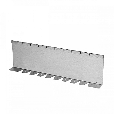 Kantopsluiting Single flex (flg) 300x10 cm verzinkt