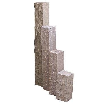 Palissade Toscana Kwartsiet 75x12x12 cm