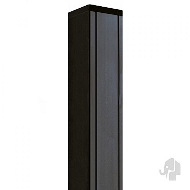 Aluminium schuttingpaal 9x9 cm antraciet