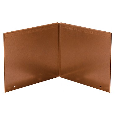 Inwendige hoek Kantopsluiting Double 10 cm Corten