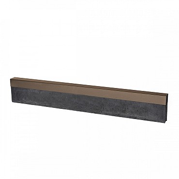 Uprofiel gelijkzijdig opsluitband 6cm 220x4,6x4,6x6,4 cm Supra Bruin