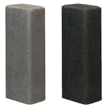 Pallisaden Rustiek 16.5X11X100 Grijs
