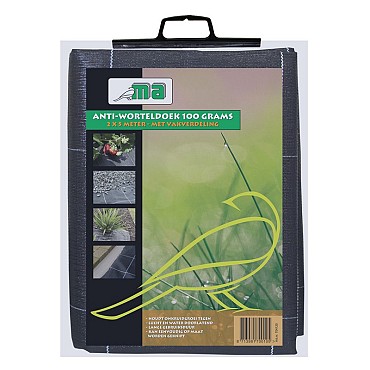 Anti-worteldoek kleinverpakking 2,0 x 5 mtr PAKKET