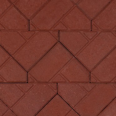 Bisschopsmuts 8cm rood