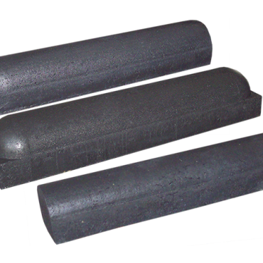 Schampband 21x18x95 tussenstuk grijs