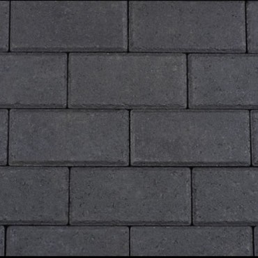 Betonstraatsteen 8cm antraciet machinaal pakket S-top