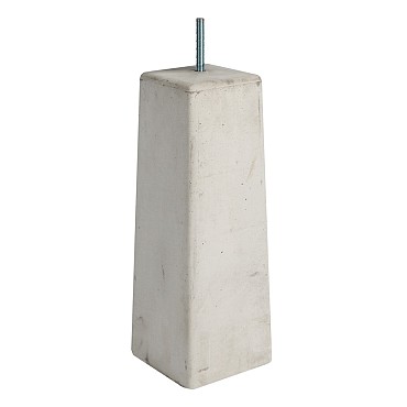 Beton Poer inclusief bevestigingsplaat