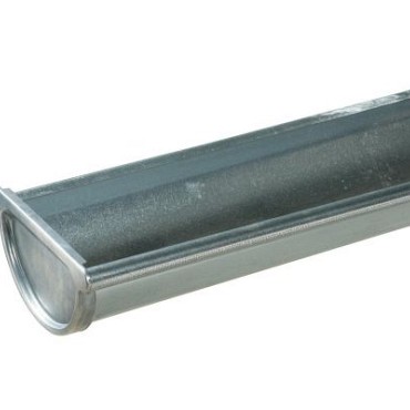 Verzinkte onderuitloop, ø8 cm