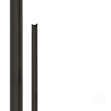 Aluminium deurstopper Forte 180 cm antraciet