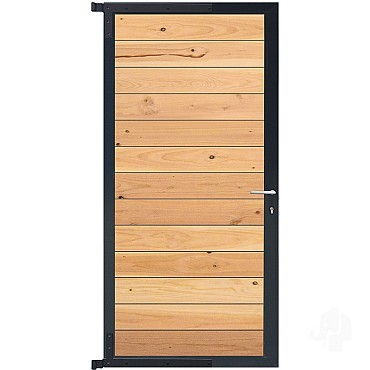 Mix&Match deuren 90x200 alu zwart