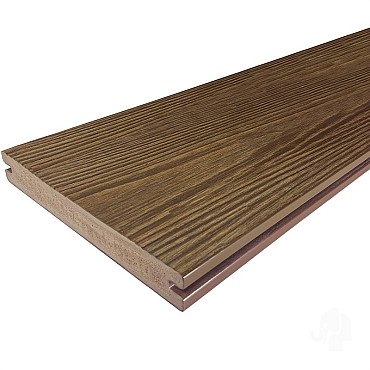 Eva-Last Driftwood Brown FSC Apex decking clip 24x190x3000mm houtnerf bc